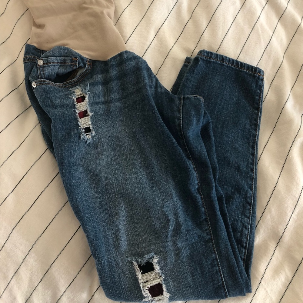 Indigo Blue Maternity Jeans